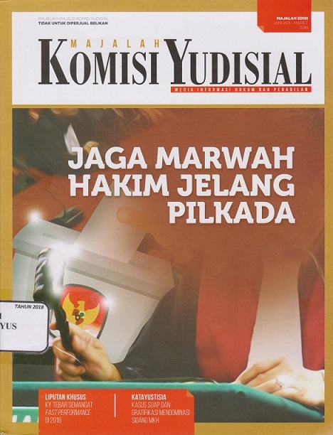 MAJALAH KOMISI YUDISIAL EDISI JANUARI-MARET 2018 